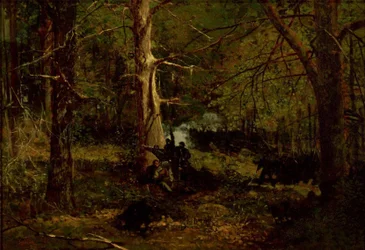 Scharmützel in der Wildnis